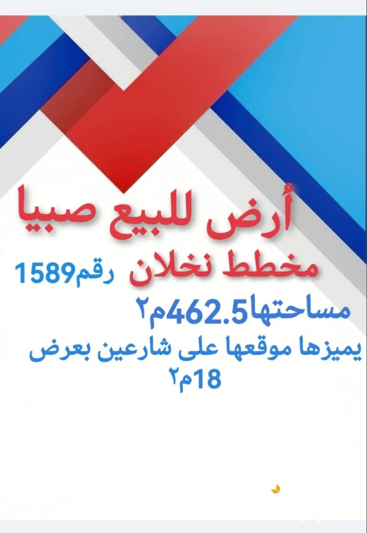 نخلان ارض صبيا للبيع في صبيا